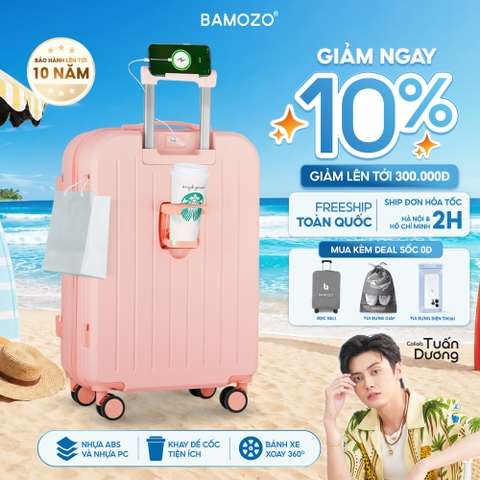 Vali Du Lịch Bamozo 8812C Cao Cấp Size 20/24