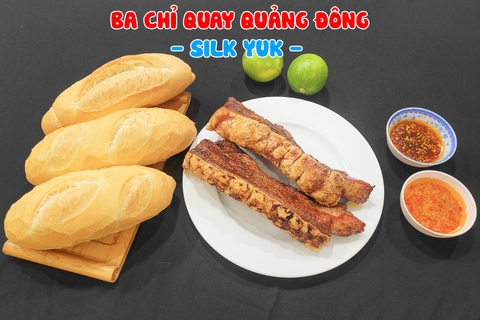 Chuyên đề học làm BA CHỈ QUAY QUẢNG ĐÔNG (Siu Yuk) - Bí quyết da phồng giòn, thịt mềm ngọt, kinh doanh hiệu quả