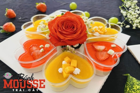 Workshop Học Bánh Mousse Chanh Dây - Dâu - Xoài PVN746