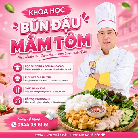 Chuyên đề Học Cách Làm Bún Đậu Mắm Tôm Cực Ngon - Mở quán Kinh doanh, mở quán nhậu PVN1408