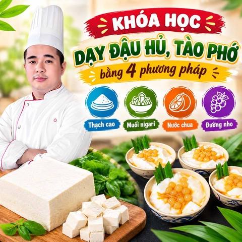 Chuyên Đề Học Cách Làm Tào Phớ (Tàu Hũ Nước Đường), Đậu Hũ, Tàu Hủ Miếng, Đậu Phụ - Mở Bán Kinh Doanh Đậu Hũ Gia Truyền