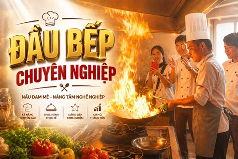 Đầu Bếp Chuyên Nghiệp (300 Giờ)