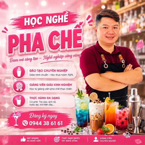 Nghiệp Vụ Pha Chế Thức Uống (100 Giờ)