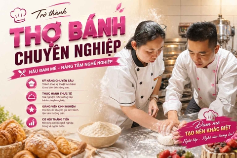 Nghiệp Vụ Bếp Bánh (100 Giờ)