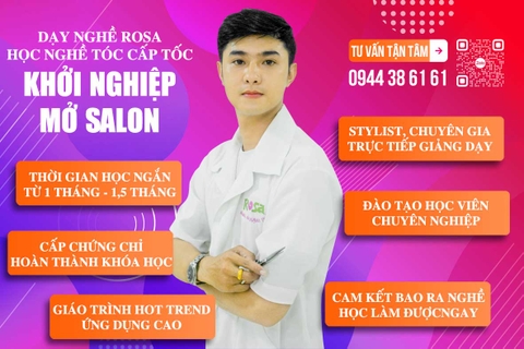 Học Cấp Tốc - Nghề Chuyên Gia Tạo Mẫu Tóc Nữ  - 1 Kèm 1 - Bao Ra Nghề_Học Nhanh Ở Biên Hòa, Đồng Nai