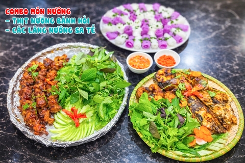 Workshop Học Làm Mẹt Thịt Nướng Bánh Hỏi + Cá Lăng Nướng Sate PVN1258
