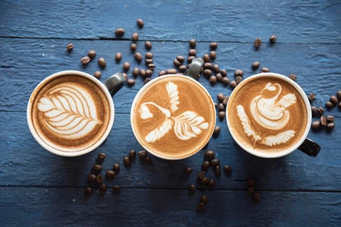 Workshop Học Espresso Nóng: Kỹ Thuật ĐÁNH SỮA TẠO BỌT BẰNG TAY & MÁY. Tạo Hình Cà Phê Bọt Sữa Ý (Latte Art) Vẽ Bằng Socola, Bột Cacao Rắc Hình PVN1298