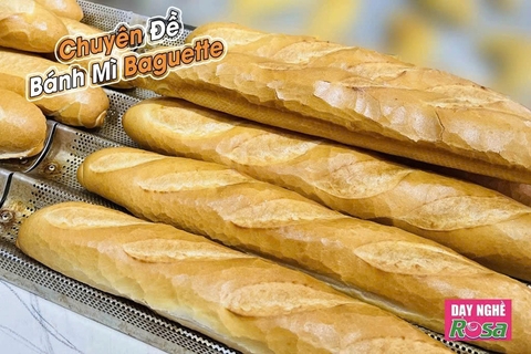 Workshop Học Làm Bánh Mì Một Cánh ( Bánh Mì Củi - Bánh Mì Cánh Buồm) - Bánh Mì Baguette ( Bánh Mì Dài ) PVN619