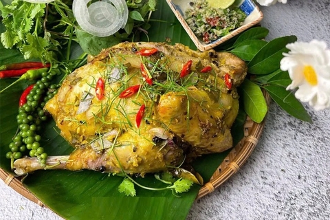 Workshop Học Làm Gà Hấp Tiêu Xanh - Gỏi Gà Ngũ Sắc PVN1290