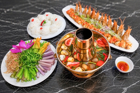 Workshop Học Làm Lẩu Hoa Đồng Nội + Lẩu Tôm PVN399
