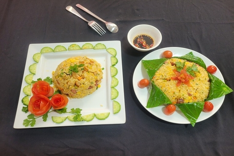 Workshop Học Làm Lưỡi Bao Tử Nấu Đậu  + Cơm Chiên Bát Bửu PVN1294