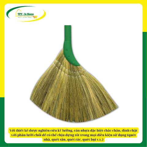 Chổi cỏ cán nhựa