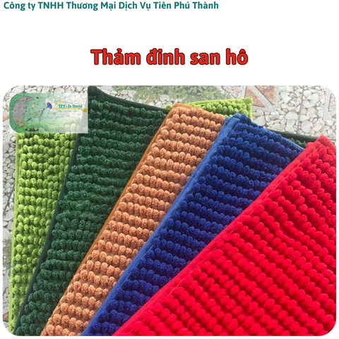 Thảm Đinh - Bóng ( san hô )