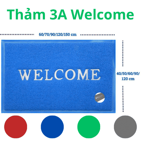 Thảm trãi sàn 3A welcome
