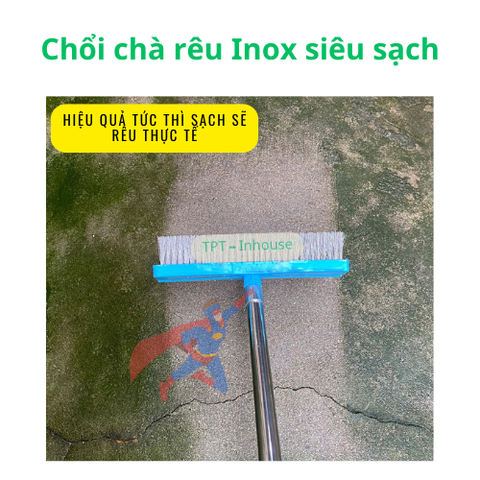 Cây chà rêu inox siêu sạch