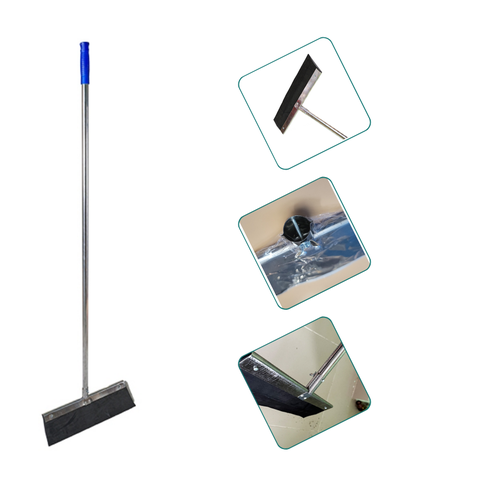 Cây cào nước cán inox khung inox