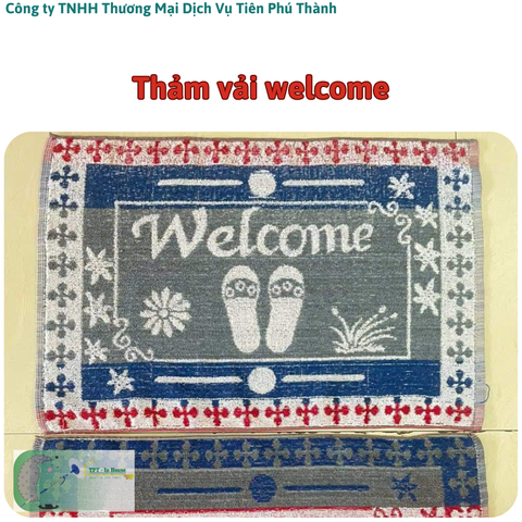 Thảm welcome vải 40x60