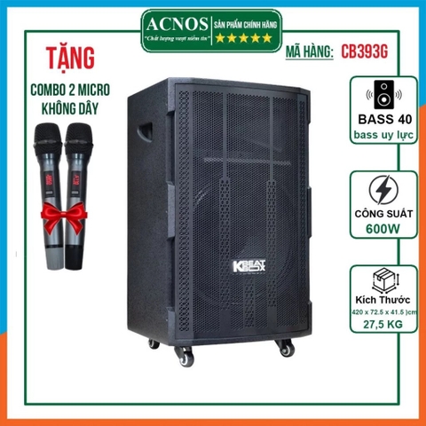 Loa Acnos CB51 Neo Bass 40Cm công suất khủng
