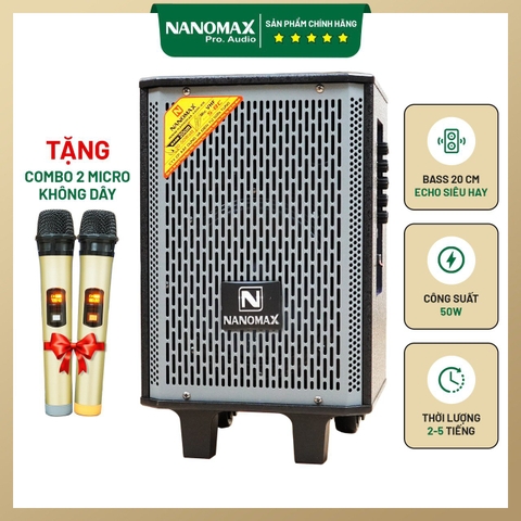 Loa Kéo Nanomax 2 Tấc S-8c