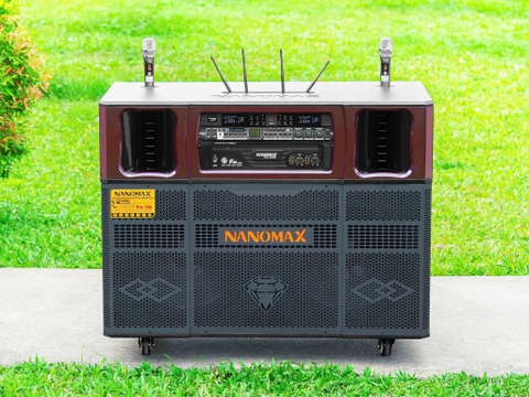 Loa Kéo Điện Nanomax Pro-705 Bass Đôi 50cm 3600w