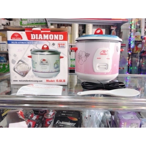 Nồi cơm kim cương nắp rời 0,6  đến 2,8 lít