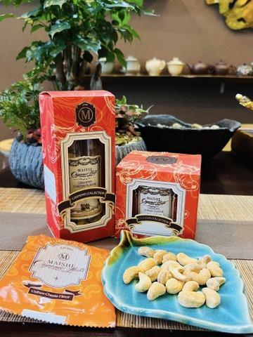 Maishe Hạt Điều Vị Phomai Hộp Đứng 120gr