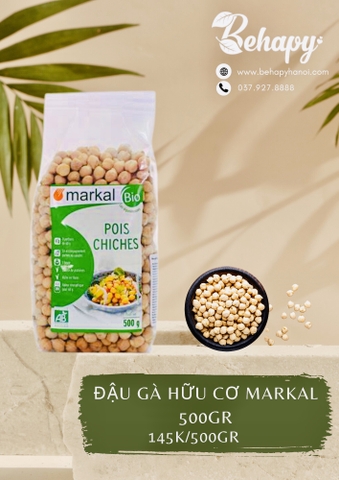 Đậu gà hữu cơ Markal 500gr