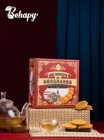 Bánh quy kẹp bơ hộp giấy 180gr