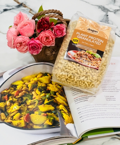 Đạm thịt băm chay hữu cơ 200gr - Dragon Superfoods