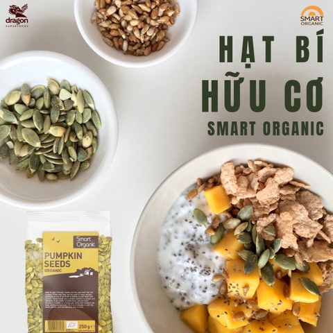 Hạt bí hữu cơ 250g-Smart Organic