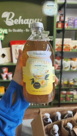 Kombucha trà hoa vàng