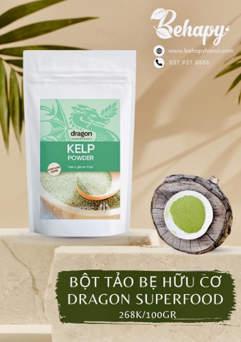 Bột Tảo Bẹ Hữu Cơ 100gr Dragon Superfood