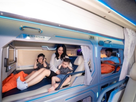 Bus Cat Ba to Phong Nha, Quang Binh |Cabin Bus | VIP 24-Seater Bus