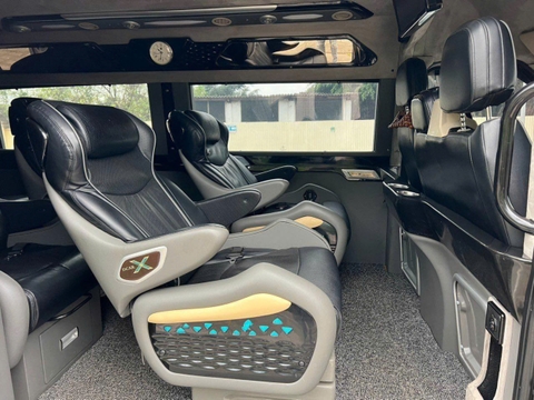 Bus Pu Luong to Hanoi | Limousine 15 seaters