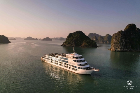 [Ambassador II] Day cruise Halong bay - Luxury Cruise on Halong Bay