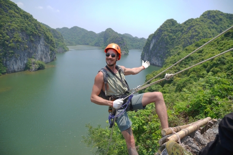 One Day Abseiling & Exploring Hang Vem Lake - Cat Ba