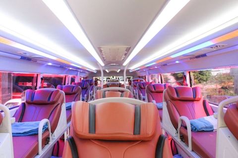 Ha Long to Ha Giang Bus | Sleeper Bus + VIP Limousine