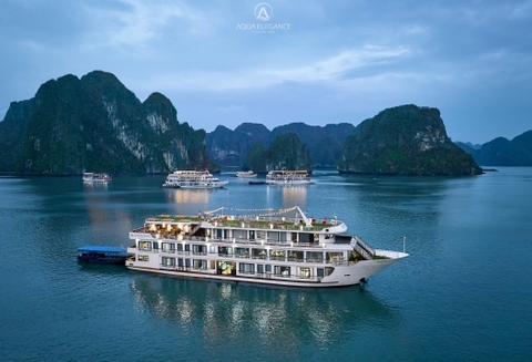 Explore Ha Long Bay 2 Days 1 Night with 5-star AQUA ELEGANCE CRUISE 32 Canbin