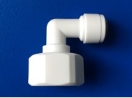 Cút  chữ L ren trong