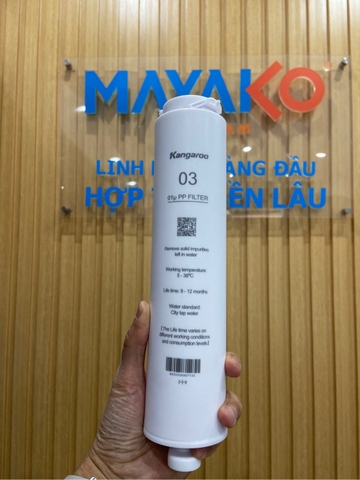 Lõi Lọc Số 3-KGPPF3-QF: Lõi PP kích thước 1 micron