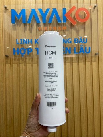 Lõi Lọc Số 5 - KGHCM5-QF: Lõi Chức Năng 3in1 - Bù Khoáng, Bổ Sung Hydrogen, Tạo Nước Ion Kiềm