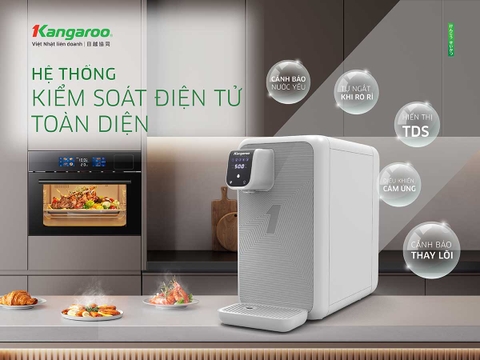 Máy Lọc Nước Kangaroo Ion Kiềm Giàu Hydrogen Để Bàn KG400HD