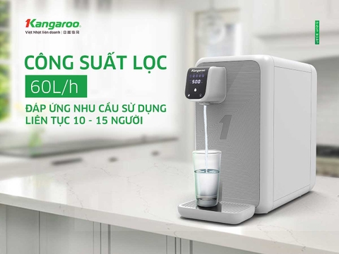 Máy Lọc Nước Kangaroo Ion Kiềm Giàu Hydrogen Để Bàn KG400HD