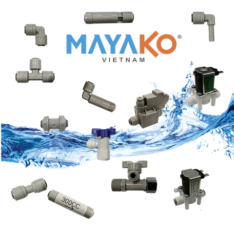 Linh kiện tổng hợp Cút nối nhanh & van khóa JGS