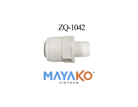 Cút nối thẳng  ren ngoài