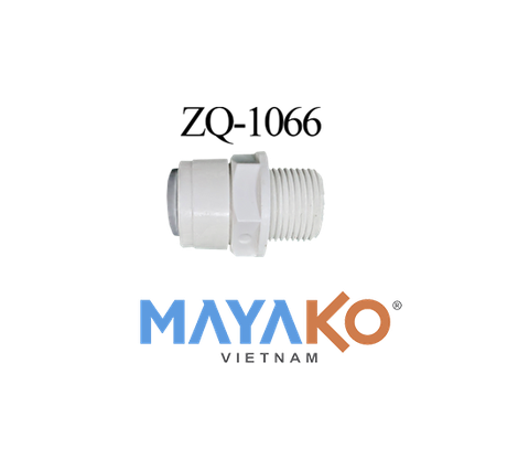 Cút nối thẳng  ren ngoài