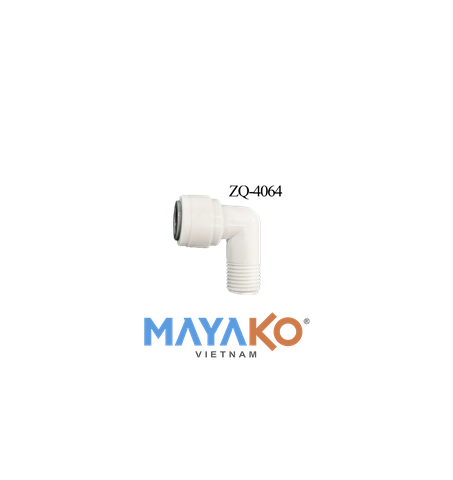 Cút góc - Cút chuyển đổi ren xoáy