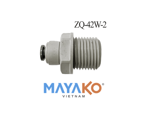 Cút nối thẳng  ren ngoài