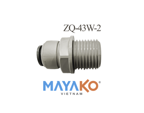 Cút nối thẳng  ren ngoài