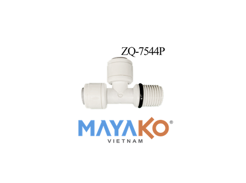 Cút chữ T ren ngoài có gioăng